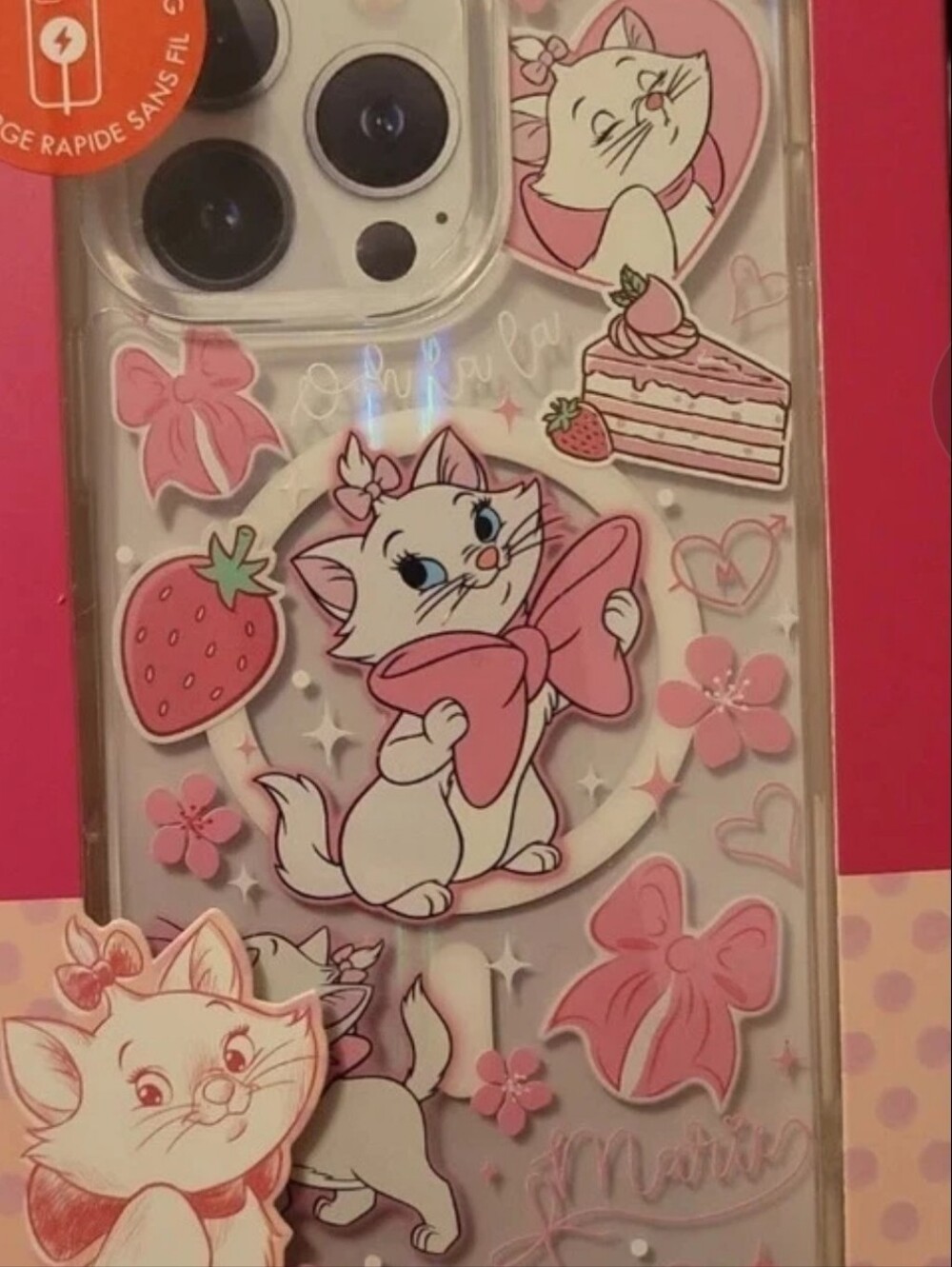 Disney Aristocats IPhone 16 Pro Max Phone Case Marie New